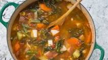 Low FODMAP Summer Garden Vegetable Soup Low FODMAP Summer Garden Vegetable Soup
