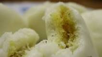Lotus Leaf Buns (steamend with sweet coconut jaggery filling) Lotus Leaf Buns (steamend with sweet coconut jaggery filling)