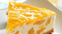 Mandarin Orange Glaze Cheesecake Mandarin Orange Glaze Cheesecake