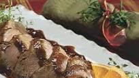 Orange-Cranberry-Glazed Pork Tenderloin Orange-Cranberry-Glazed Pork Tenderloin