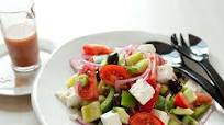 Greek Tomato Salad with Feta Cheese and Olives Greek Tomato Salad with Feta Cheese and Olives