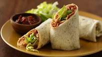Refried Bean Roll Ups Refried Bean Roll Ups