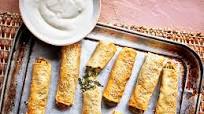 Spanakopita spring rolls Spanakopita spring rolls