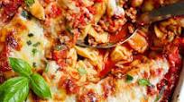 Tortellini and Italian Sausage Bake Tortellini and Italian Sausage Bake