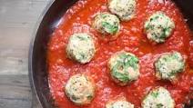 Chicken Meatballs with Feta, Spinach & Quinoa Chicken Meatballs with Feta, Spinach & Quinoa