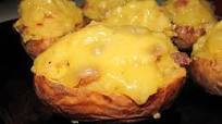 Onion Bacon Cheese Stuffed Baked Potatoes Onion Bacon Cheese Stuffed Baked Potatoes