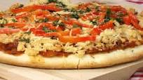Microwaved Chicken Pizza Microwaved Chicken Pizza