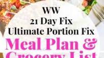 Meal Plan & Grocery List {Week of 5/3/21} | 21 Day Fix Meal Plan | WW Meal Plan Meal Plan & Grocery List {Week of 5/3/21} | 21 Day Fix Meal Plan | WW Meal Plan