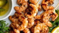 Garlic Shrimp Skewers Garlic Shrimp Skewers