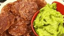Air Fryer Low-Carb Keto-Friendly Salami Chips Air Fryer Low-Carb Keto-Friendly Salami Chips