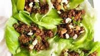 Vegan Beef Lettuce Wraps Vegan Beef Lettuce Wraps