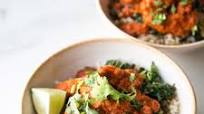 Low FODMAP Shrimp Diablo Rice Bowls with Kale Low FODMAP Shrimp Diablo Rice Bowls with Kale