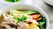 Chicken Udon Soup with Bok Choy Chicken Udon Soup with Bok Choy