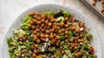 Crispy Chickpea Chopped Salad Crispy Chickpea Chopped Salad