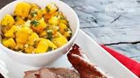Sweet & Fiery Pork Tenderloin with Mango Salsa Sweet & Fiery Pork Tenderloin with Mango Salsa