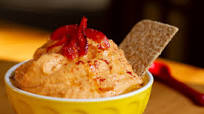 Ultra Creamy Roasted Red Pepper Hummus Ultra Creamy Roasted Red Pepper Hummus