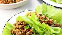 Vegan Thai Lettuce Cups with Green Split Peas Vegan Thai Lettuce Cups with Green Split Peas