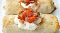 Baked Chicken and Vegetable Chimichangas Baked Chicken and Vegetable Chimichangas