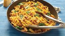 Stefano faita’s one-potan pasta with sausage and spinach Stefano faita’s one-potan pasta with sausage and spinach