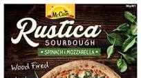 McCain Rustica Sourdough Spinach & Mozarella Pizza 365g McCain Rustica Sourdough Spinach & Mozarella Pizza 365g