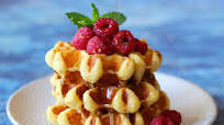 Keto Lemon-Ricotta Belgian Waffles Keto Lemon-Ricotta Belgian Waffles