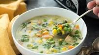 Slow Cooker Creamy Vegetable Soup Slow Cooker Creamy Vegetable Soup