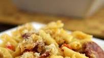 Spicy Sausage Penne Casserole Spicy Sausage Penne Casserole
