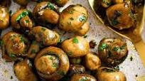 Garlic Butter Mushrooms - Pan Fried Garlic Butter Mushrooms - Pan Fried