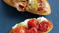 Lemony Herbed Ricotta and Roasted Tomato Bruschetta Lemony Herbed Ricotta and Roasted Tomato Bruschetta