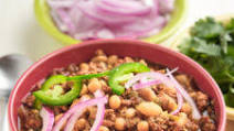 Instant Pot White Chili with Ground Chicken and Navy Beans Instant Pot White Chili with Ground Chicken and Navy Beans
