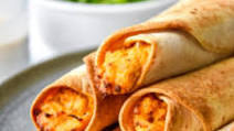 Air Fryer Buffalo Chicken Flautas Air Fryer Buffalo Chicken Flautas