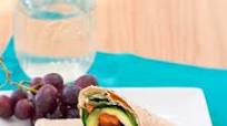 Hummus Veggie Wrap Hummus Veggie Wrap