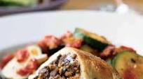 Chicken Breasts Stuffed with Italian Sausage and Breadcrumbs Chicken Breasts Stuffed with Italian Sausage and Breadcrumbs