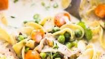 Slow Cooker OR Instant Pot Creamy Chicken Noodle Soup Slow Cooker OR Instant Pot Creamy Chicken Noodle Soup