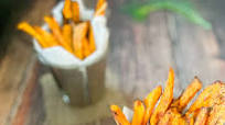 Ultimate Crispy Air fryer Sweet Potato Fries Ultimate Crispy Air fryer Sweet Potato Fries