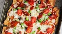 Crispy Supreme Flatbread Quinoa Pizza Crispy Supreme Flatbread Quinoa Pizza