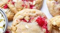 Raspberry White Chocolate Cookies Raspberry White Chocolate Cookies