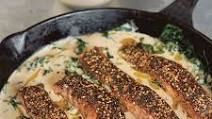 Za’atar Salmon & Tahini From Ottolenghi Test Kitchen Za’atar Salmon & Tahini From Ottolenghi Test Kitchen