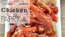 Slow Cooker Chicken Paprika Slow Cooker Chicken Paprika