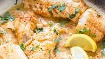 Buttered Cod Fish Recipe (Video) Buttered Cod Fish Recipe (Video)