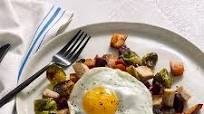 Leftover Turkey Hash with Roasted Veggies and a Fried Egg by Chef Eric Greenspan Leftover Turkey Hash with Roasted Veggies and a Fried Egg by Chef Eric Greenspan