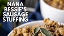 Nana Bessie's Sausage Stuffing Recipe (For Slow Cooker) Nana Bessie's Sausage Stuffing Recipe (For Slow Cooker)