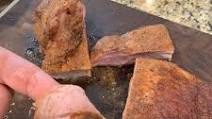 Smoked BBQ Source Pork Brisket Smoked BBQ Source Pork Brisket