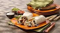Burritos de Pollo y Frijoles Negros Burritos de Pollo y Frijoles Negros