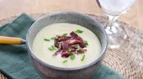 Easy Cauliflower Celeriac Soup with Bacon Easy Cauliflower Celeriac Soup with Bacon
