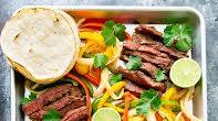 Sheet Pan Steak Fajitas Sheet Pan Steak Fajitas