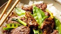 Mongolian Beef with Snow Peas Mongolian Beef with Snow Peas
