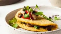 Chickpea Omelet Chickpea Omelet