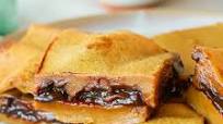 Nian Gao (Baked Sticky Rice Cake with Red Bean Paste) Nian Gao (Baked Sticky Rice Cake with Red Bean Paste)