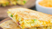 Easy Breakfast Quesadillas Easy Breakfast Quesadillas